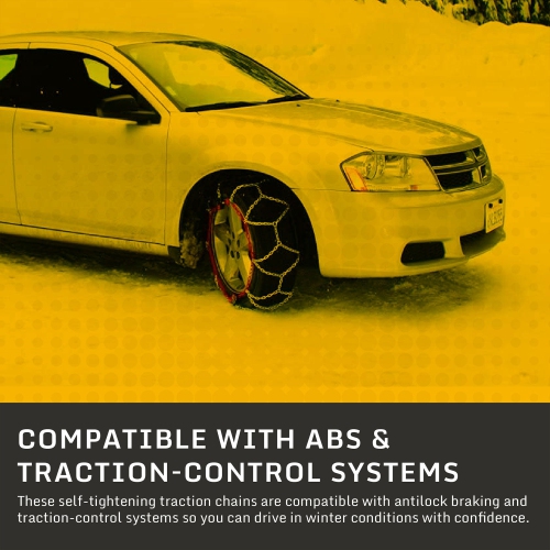 Chaînes de pneus d'hiver pour camionnette/VUS Auto-Trac série 232105 2300, paire