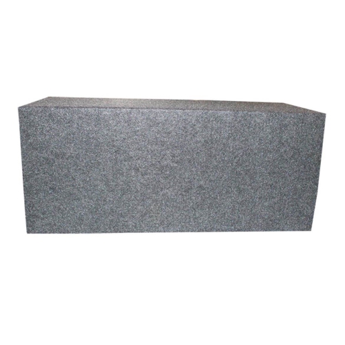 QPower QSMBASS12 Dual 12" Inch Sealed Angled Subwoofer Sub Box Speaker Enclosure