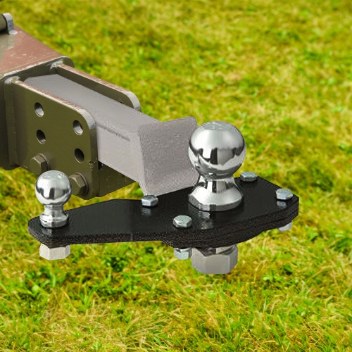 EAZ LIFT 2 Inch Powder Coated Sway Control Left/Right Utility Ball Mount Adapter