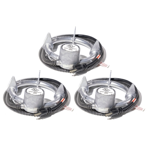 Dégivreur de seau en aluminium moulé de 5 gal h-49 Ice Chaser 250&nbsp;W de Farm Innovators