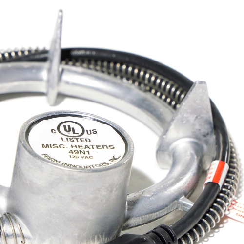 Dégivreur de seau en aluminium moulé de 5 gal h-49 Ice Chaser 250&nbsp;W de Farm Innovators