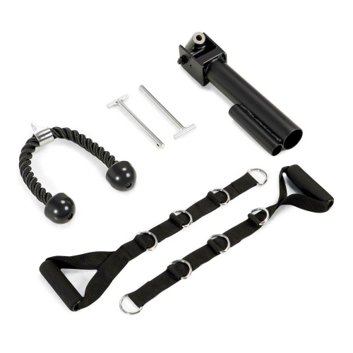 Système d'entraînement multifonctionnel à cage Smith SM-7409 de Marcy Playground pour la maison, blanc