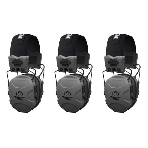 Walkers XCEL Electronic Active Shooting Hearing Protection Earmuffs