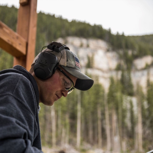 Walkers XCEL Electronic Active Shooting Hearing Protection Earmuffs