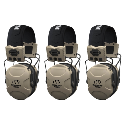 Walkers XCEL100 Digital Active Shooting Ear Hearing Protection Earmuffs