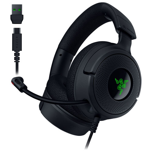 Casque de jeu Kraken V4 X de Razer - Noir