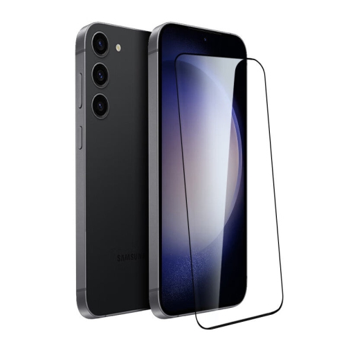 Protecteur d'écran ultramince en verre trempé de PANDACO pour Galaxy S23+ de Samsung