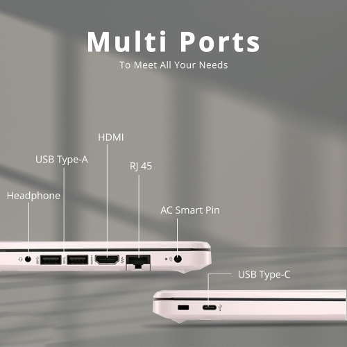 HP Premium Stream 14" HD BrightView Laptop, Intel Celeron N4120, 64GB eMMC Storage, 16GB RAM, UHD Graphics, HD Webcam, 1 Year Office 365, Bluetooth,