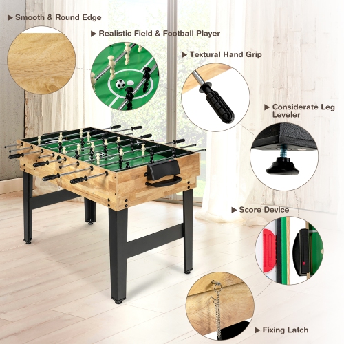 Costway 10-in-1 Combo Game Table Set, Multi Game Table for Home, Game Room