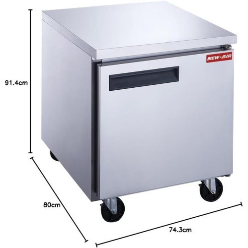 NEW AIR NUR-029-SS Commercial 29″ Stainless Steel Single Door Undercounter REFRIGERATOR