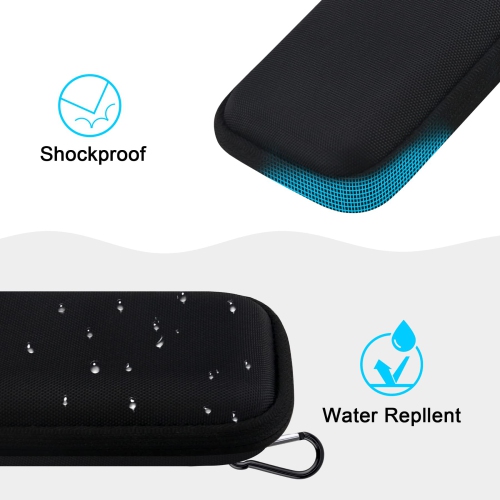 Étui de transport rigide pour disque SSD externe portatif Extreme Pro/SanDisk disque SSD externe 1&nbsp;To 4&nbsp;To 2&nbsp;To disque SSD 500&nbsp;Go