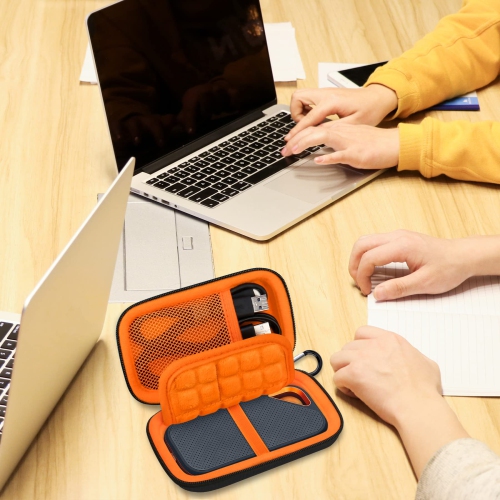 Étui de transport rigide pour disque SSD externe portatif Extreme Pro/SanDisk disque SSD externe 1&nbsp;To 4&nbsp;To 2&nbsp;To disque SSD 500&nbsp;Go