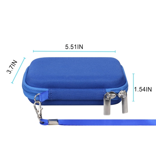 Hard Carrying Case for Samsung T7 Shield / T7 / T7 Touch Portable Solid State Drives 500GB 1TB 2TB 4TB USB 3.2 External SSD Hard EVA Shockproof