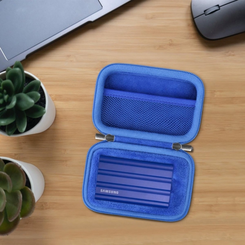 Hard Carrying Case for Samsung T7 Shield / T7 / T7 Touch Portable Solid State Drives 500GB 1TB 2TB 4TB USB 3.2 External SSD Hard EVA Shockproof