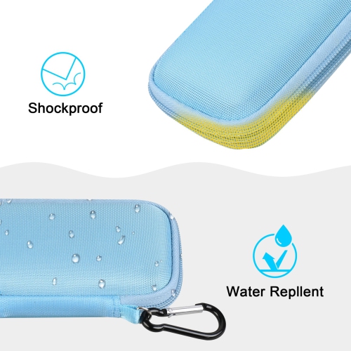 Hard Carrying Case for SanDisk Extreme Pro/SanDisk Extreme Portable External SSD 500GB 1TB 2TB 4TB USB-C Solid State Drive EVA Shockproof Protective