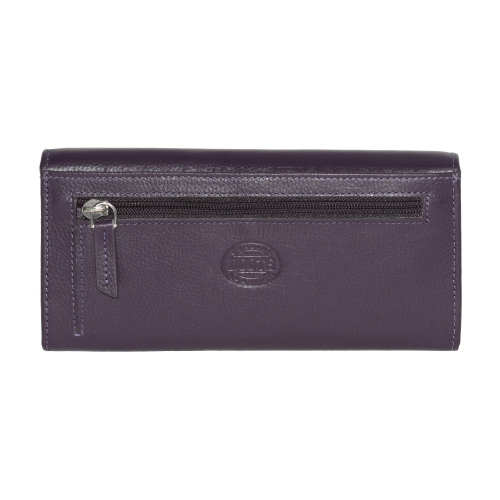 Roots Women's Expander Clutch Wallet - Plum