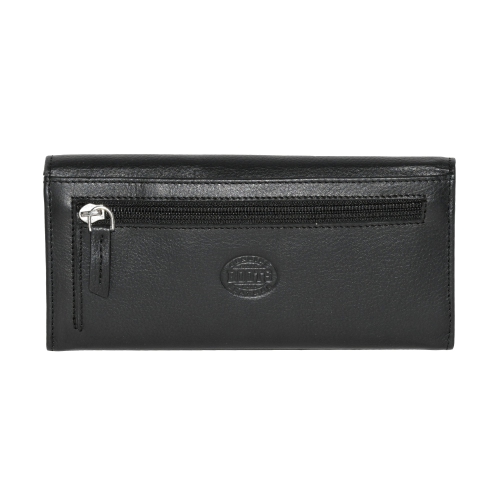 Roots 73 Women's Expander Clutch Wallet - Black