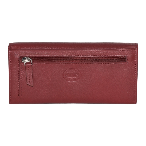 Sac-portefeuille expansible pour femme de Roots 73 - Rouge