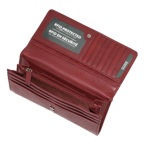 Sac-portefeuille expansible pour femme de Roots 73 - Rouge