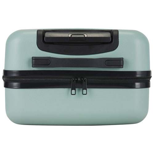 Bagage de cabine rigide 21,65 po Barcelona de Bugatti avec 3 cubes de rangement - Vert iceberg - Exclusivité de Best Buy