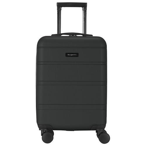 Bagage de cabine rigide 21,65 po Barcelona de Bugatti avec 3 cubes de rangement - Noir - Exclusivité de Best Buy