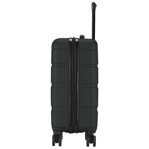 Bagage de cabine rigide 21,65 po Barcelona de Bugatti avec 3 cubes de rangement - Noir - Exclusivité de Best Buy