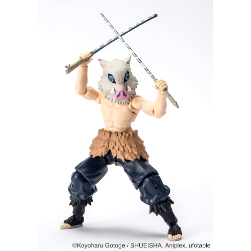 Demon Slayer Kimetsu No Yaiba 5 figurine d'action Ultimate Legends HD - Inosuke Hashibira