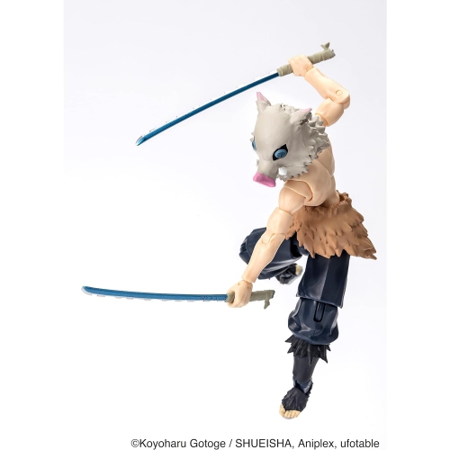 Demon Slayer Kimetsu No Yaiba 5 figurine d'action Ultimate Legends HD - Inosuke Hashibira
