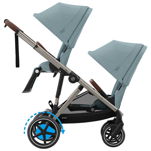 Ensemble de siège pour poussettes Gazelle S et e-Gazelle S de Cybex - Bleu tempête