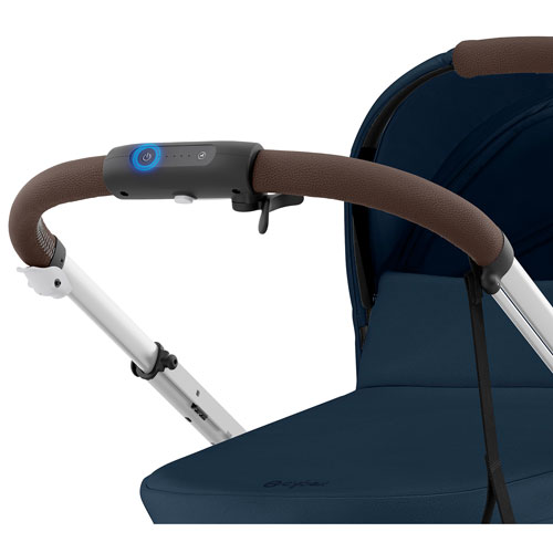 Cybex e-Gazelle S Electric Convertible Stroller - Ocean Blue