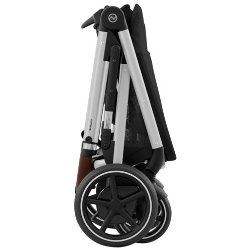 Cybex e-Gazelle S Electric Convertible Stroller - Moon Black