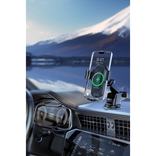 Support intelligent pour véhicule sans fil à induction de Devia