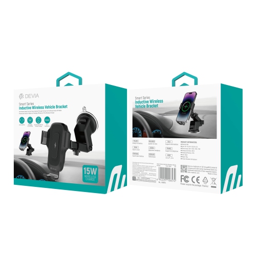 Support intelligent pour véhicule sans fil à induction de Devia