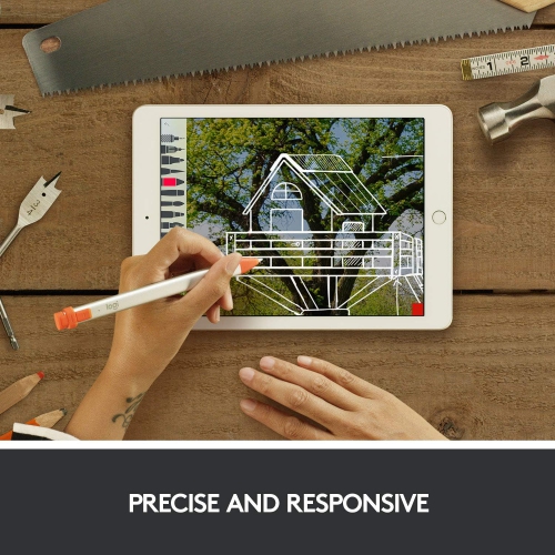 Logitech Crayon Digital Pencil for iPad -Orange