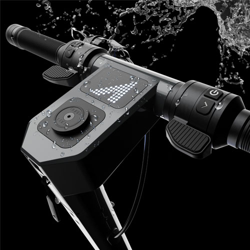 Trottinette électrique Go d'Apollo - Gris cosmique