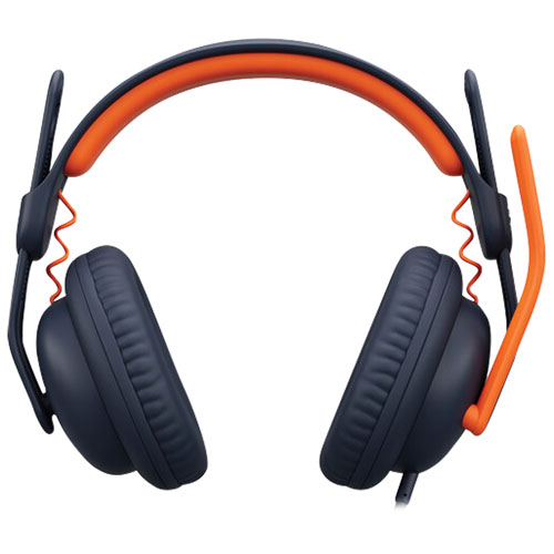 Casque d'écoute avec fil Zone Learn de Logitech - Bleu classique