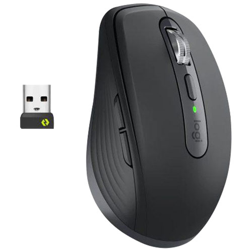 Logitech MX Anywhere 3S 8000 DPI Bluetooth Darkfield Mouse - Graphite