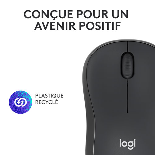Logitech M240 Silent 4000 DPI Bluetooth Optical Mouse - Graphite