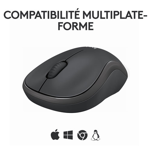 Logitech M240 Silent 4000 DPI Bluetooth Optical Mouse - Graphite