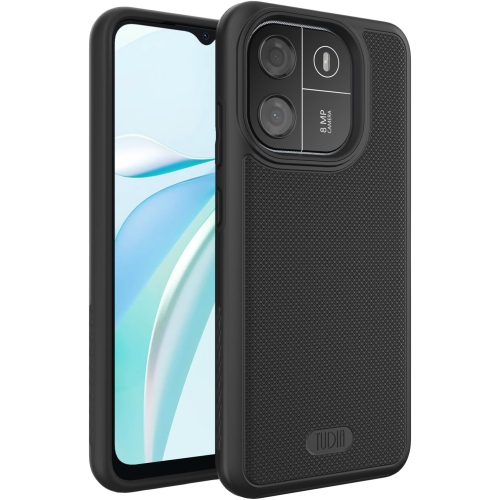 Étui MergeGrip Blackview Wave 6C de qualité militaire de TUDIA - Noir mat