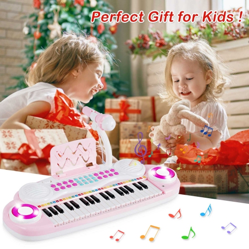 Clavier jouet à 37 touches de Costway instrument de musique électronique piano