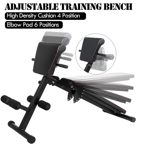 Costway Adjustable Weight Bench Strength Workout Full Body Exercise