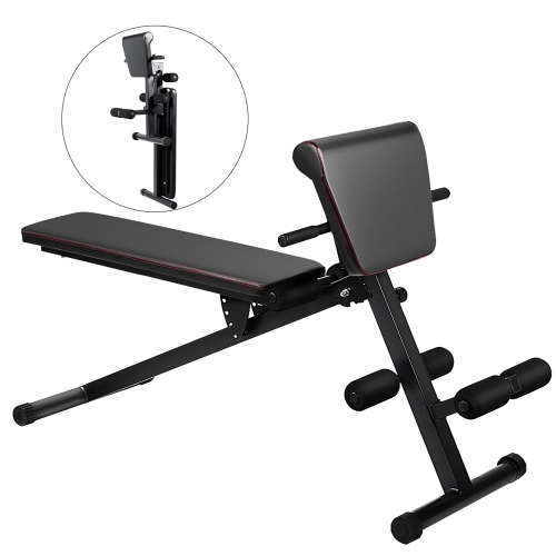 Costway Adjustable Weight Bench Strength Workout Full Body Exercise