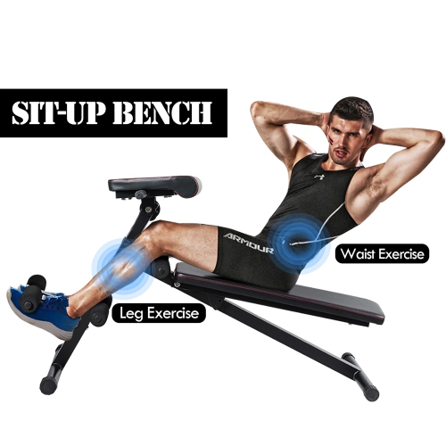 Costway Adjustable Weight Bench Strength Workout Full Body Exercise