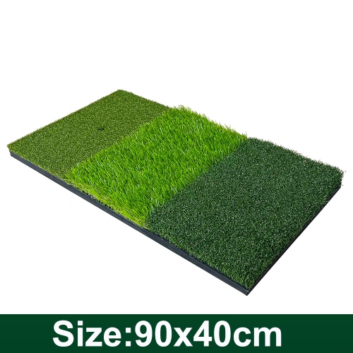axGear Turf Golf Hitting Mat 3 in 1 Practice Grass Mat Green Rough Fairway Tri-Turf