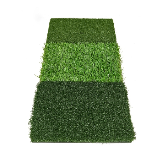 axGear Turf Golf Hitting Mat 3 in 1 Practice Grass Mat Green Rough Fairway Tri-Turf
