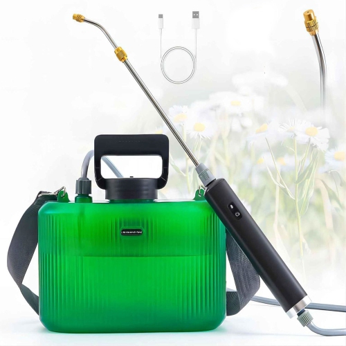 axGear Battery Powered Sprayer 5L 1.35 Gallon Garden Plants Sprayer Pump Portable