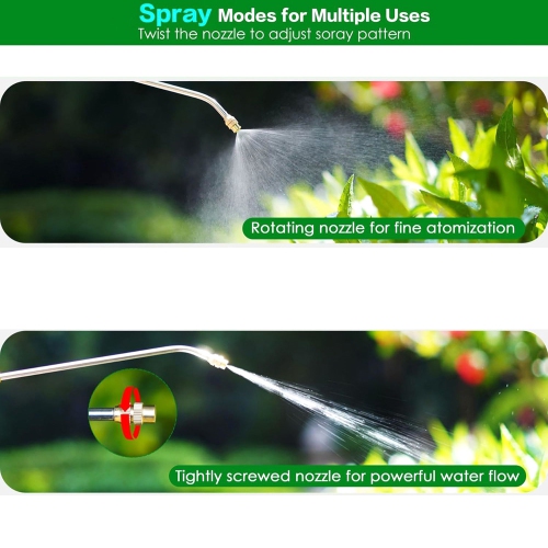 axGear Battery Powered Sprayer 5L 1.35 Gallon Garden Plants Sprayer Pump Portable