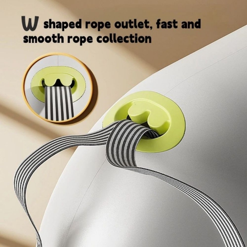 Laisse rétractable pour chien avec collier extensible automatique 16ft 5 M d'axGear - Bleu