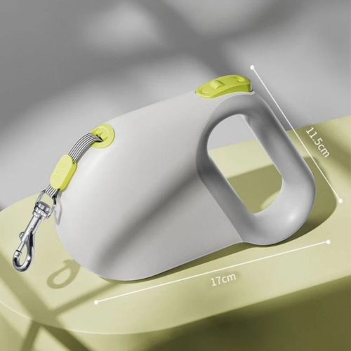 Laisse rétractable pour chien avec collier extensible automatique 16ft 5 M d'axGear - Bleu